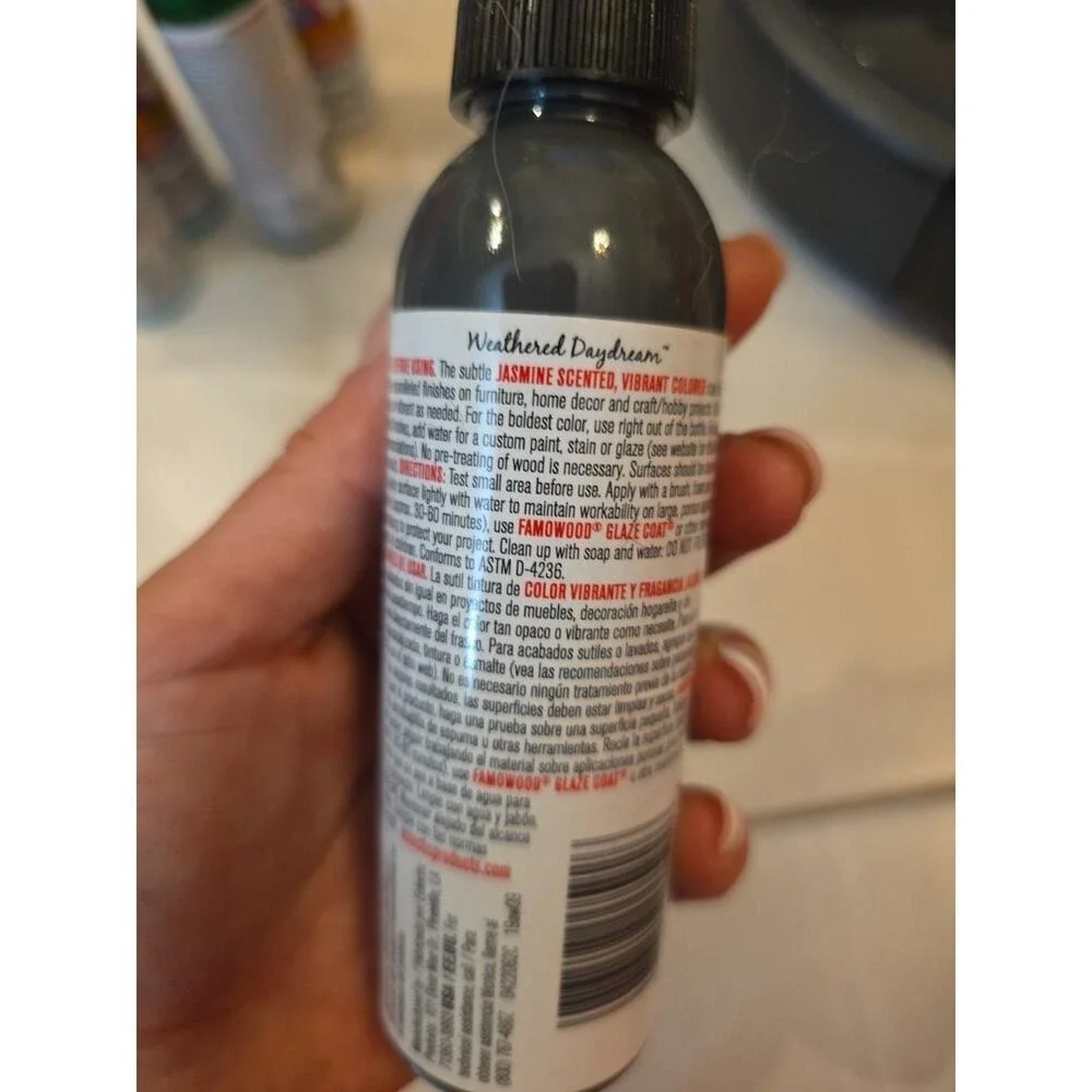 Gel Stain Glaze Weathered Daydream 4.0 FL OZ Bottle Gray 0422062C 19aw09 D4